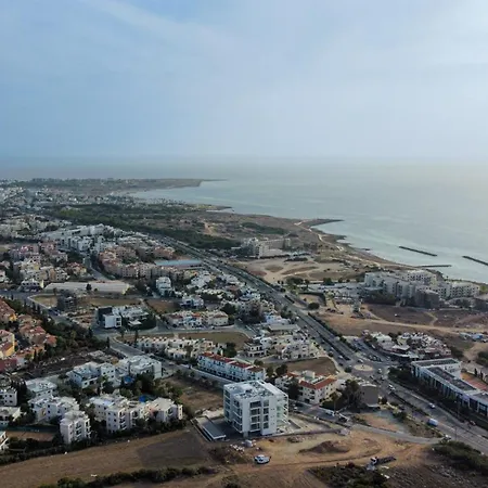 Eden Blue-horizon 1b, Paphos, Sea View, Pool * Konia