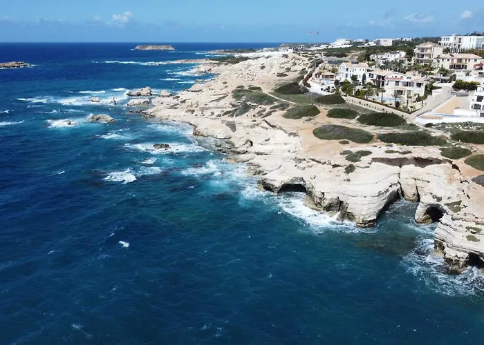 Eden Blue-horizon 1b, Paphos, Sea View, Pool Apartmán *