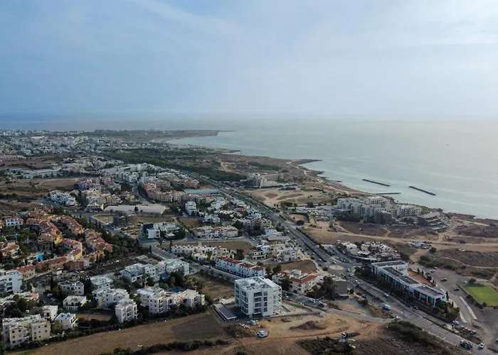 Eden Blue-horizon 1b, Paphos, Sea View, Pool * Konia