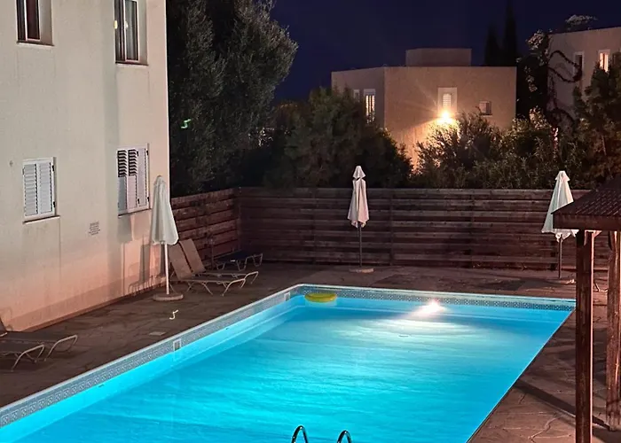 Apartmán Eden Blue-horizon 1b, Paphos, Sea View, Pool *